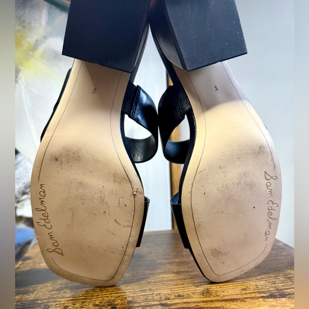 Sam Edelman Black Women's Sandals - Picture 4 of 5